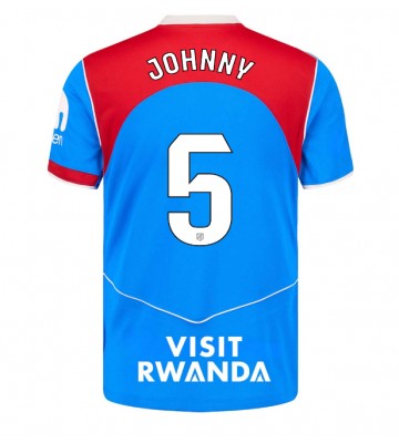Atletico Madrid Johnny Cardoso #5 Replika Tredjetrøje 2025-26 Kortærmet